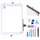 T Phael White Digitizer Repair Kit for iPad 9.7" 2018 iPad 6 6th Gen A1893 A1954 Touch Screen Digitizer Replacement ,Without Home ButtonPre-Installed AdhesiveTools