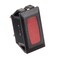 RV Designer S361 - Indicator Light, Red Light with Black Housing