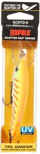 Rapala Scatter Rap Tail Dancer 09 Orange Tiger UV Lure, Multi, One Size ,SCRTD09OTU
