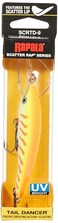 Rapala Scatter Rap Tail Dancer 09 Orange Tiger UV Lure, Multi, One Size ,SCRTD09OTU