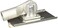 Kraft Tools CC357 8"x5" 3/8" R 1" Bit Walking Groover w/Threaded Socket Bracket