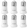 DiCUNO E26 to E26 Socket Extender, 1.2Inch Socket Extension Adapter, 6-Pack