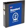 Avery Standard View 3 Ring Binder, 2" Round Rings, 1 Black Binder