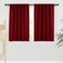RYB HOME Short Blackout Curtains for Small Kitchen Cafe Bathroom Window