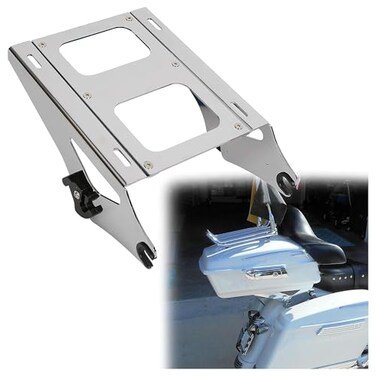 ECOTRIC Detachable Two Up Motorcycle Trunk Pack Compatible with Davidson