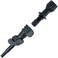 CamelBak HydroLock Tactical Conversion Kit, One‘Handed Flow Control and Big Bite Valve for MOLLE Drink Tubes, Black