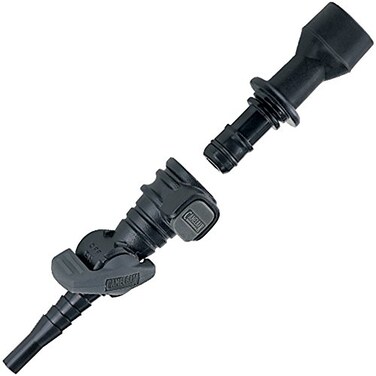 CamelBak HydroLock Tactical Conversion Kit, One‘Handed Flow Control and Big Bite Valve for MOLLE Drink Tubes, Black
