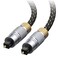 Cable Matters Premium Short Optical Audio Cable, Toslink Cable, 3ft