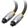 Cable Matters Premium Short Optical Audio Cable, Toslink Cable, 3ft
