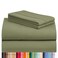 LuxClub King Size Sheets Set, CoolingSoft Deep Pocket Bed Sheets, 4PC