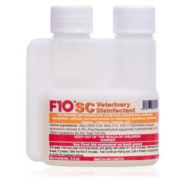 F10 SC Concentrated Veterinary Disinfectant Odorless - 100ml