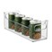 iDesign Stackable Plastic Pantry Bin with Handles, Clear