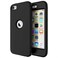 ULAK Compatible with iPod Touch 7/6/5 Case, Black