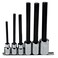 Proto 1/2" Drive 6 Piece Extra Long Hex Bit Set