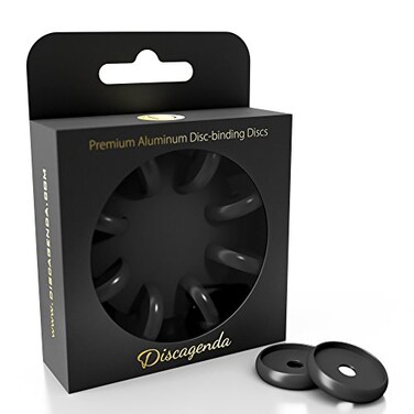 Discagenda Discbound Discs ,Black, 8 Piece 0.94in