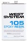 West System 105-B Epoxy Resin, .98 Gallonfor LaminatingCoating