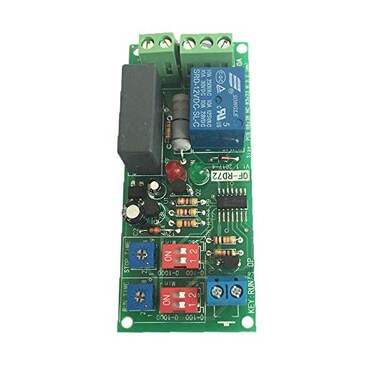 Comidox 1PCS Infinite Cycle Delay Timing Timer Relay Switch Turn ON/Off Module 0.5s1000min Dual Time Adjustable AC 110V 120V 220V 230V