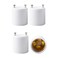 JACKYLED 4 Pack GU24 to E26 E27 Adapter, Heat Resistant Up to 392„‰
