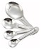 Winco Stainless Steel Measuring Spoons, Set, 4-Piece
