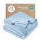 Bare Home Fleece Blanket Luxury Microplush ,King, Light Blue