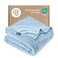 Bare Home Fleece Blanket Luxury Microplush ,Full/Queen, Light Blue