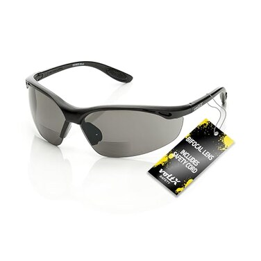 voltX CONSTRUCTOR Smoke Bifocal Reading Safety Glasses2.0 Dioptre