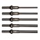 Mayhew Tools 32040 Pneumatic Pin/Drift Punch Set, 5-Piece, Black Oxide Finish