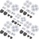 Ambertown 5 Set Silicone Conductive Rubber Pads for PS4 Controller Buttons Repair Replacement Part