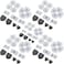 Ambertown 5 Set Silicone Conductive Rubber Pads for PS4 Controller Buttons Repair Replacement Part