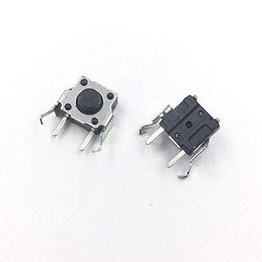 Ambertown 2 x L R Shoulder Trigger Buttons Switch 4Pin Left Right Button Part for GBA SP Gameboy Advance SP Replacement