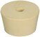 Home Brew Rubber Stopper- Size 9.5- Drilled