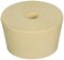 Home Brew Rubber Stopper- Size 9.5- Drilled