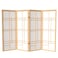 Red Lantern 4 ft. Short Eudes Shoji Screen - Natural - 4 Panels