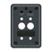 Blue Sea Systems 8173 A-Series Double Blank Mounting Panel