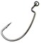 Gamakatsu 74414R Super Line EWG Ring Hooks ,4 Pack, Size 4/0, Black