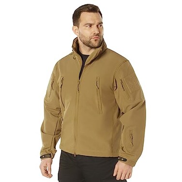 Rothco Special Ops Soft Shell Jacket, Coyote Brown, M