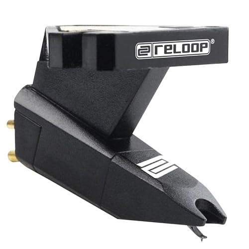reloop Reloop om- Turntable Stylus Cartridge With Headshell Mounting