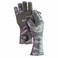 Fish Monkey Half Finger Guide Glove - Grey Water Camo M