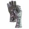 Fish Monkey Half Finger Guide Glove - Grey Water Camo M