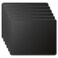 MROCO Essential OfficeGaming Mouse Pad Bulk, 6 Pack, 8.5 x 11 in, Black