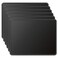 MROCO Essential OfficeGaming Mouse Pad Bulk, 6 Pack, 8.5 x 11 in, Black