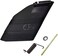 Earthtec Deflector Shield for 130968X428 Riding Mower Chute 42 Inch