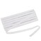 Shappy Elastic Band for Sewing Knit Braided, 1/2 Inch X 22 Yards, White