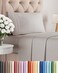 CGK Unlimited Twin Size 3 Piece Sheet Set - BreathableCooling Sheets - Light Grey