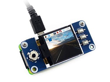 waveshare 1.44inch LCD HAT for Raspberry Pi, 128x128 SPI Display Module