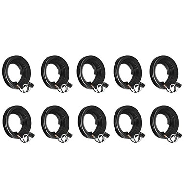 Partsam ,10 Marker/Clearance Light 2 Prong PigtailsRubber Grommets