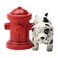 Pacific Giftware Dalmation Dog with Fire Hydrant Ceramic Magnetic SaltPepper Shaker Set Novelty Gift