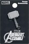 Marvel Thor Hammer Pewter Lapel Pin,Silver,1