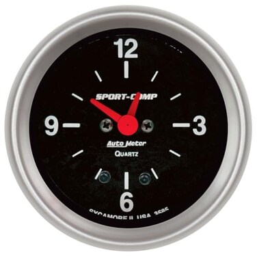 Auto Meter 3585 Sport-Comp Clock,2.625 in.
