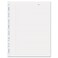 Blueline MiracleBind Notebook Refill Sheets 50 Sheets 9.25x7.25-Inch ,AFR9050R, White